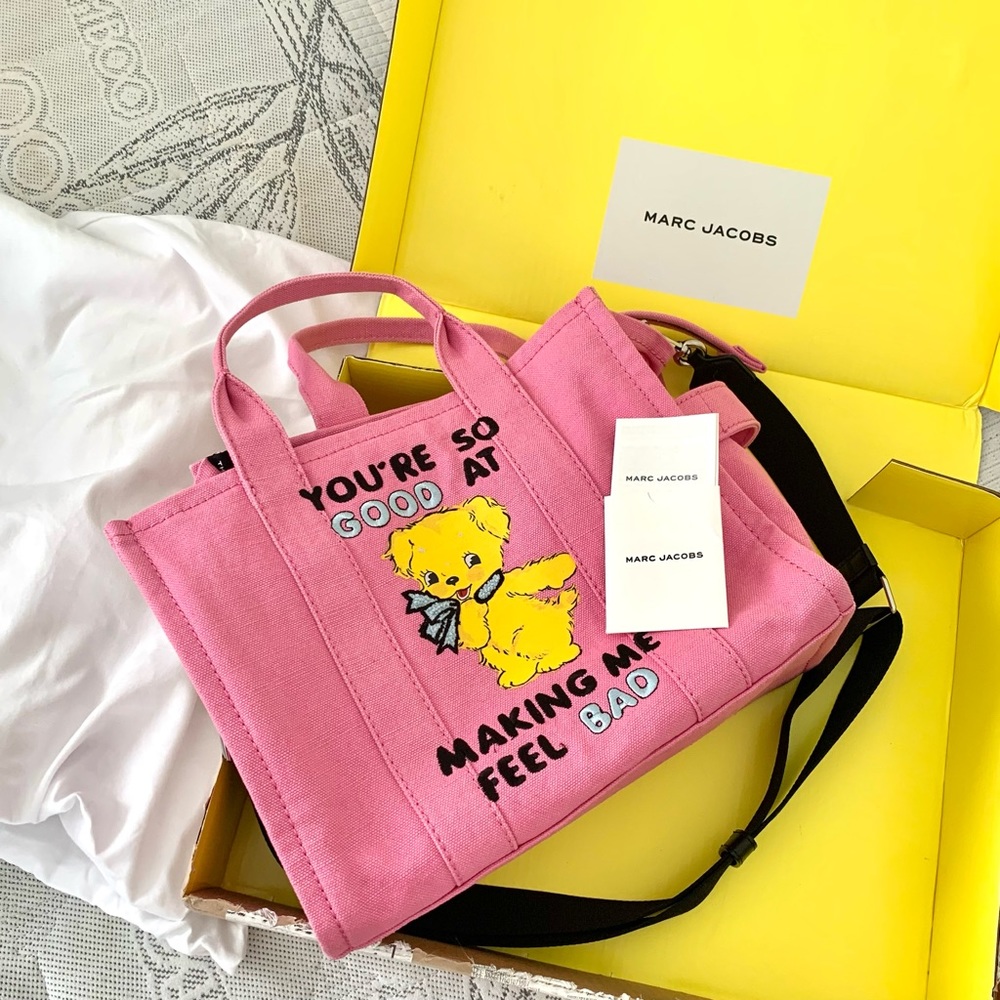 Marc Jacobx x Magda Archer tote bag